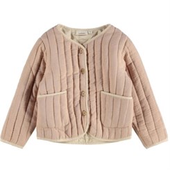 Lil' Atelier Damir short loose jacket - Nougat